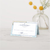 #Florida #Nauticalグラフいかり#Wedding /イベント プレイスカード (正面)