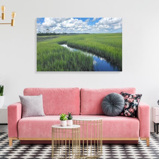 Florida Palencia Wetlands Photograph Canvas キャンバスプリント (インサイチュ (リビング))