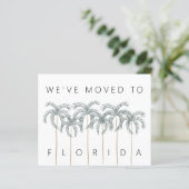 Florida Palm Treesへの予算の移動New Address Card (スタンド正面)