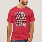 Florida Panthers Stanley Cup Champions 2024 Tシャツ (正面)