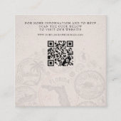 Florida Passport結婚のQR エンクロージャーカード (正面)