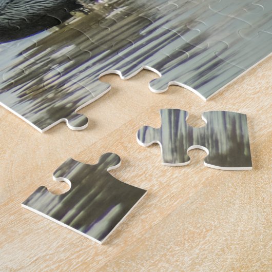 Florida Pelicans Birds Nature Beach Oversized ジグソーパズル (側面)