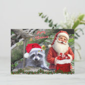 Florida Raccoon, Gator, and Santa Flat Card シーズンカード (スタンド正面)