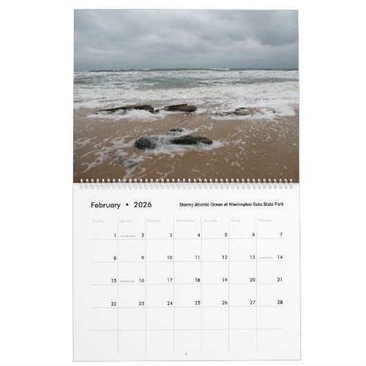 Florida Ramblings 2022 Scenic Calendar カレンダー (2月 2026)