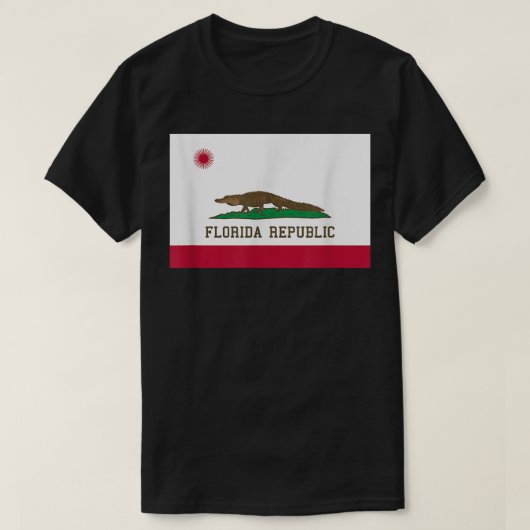 Florida Republic State Flag Tシャツ (デザイン正面)