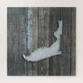 Florida Rustic State Puzzle ジグソーパズル (横)