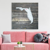 Florida Rustic Stretched Canvas Print キャンバスプリント (インサイチュ (リビング))