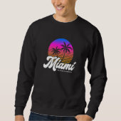 Florida Souvenir Miami   スウェットシャツ (正面)
