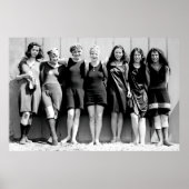 Florida Spring Break Bathing Beauties 1920 ポスター (正面)
