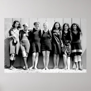 Florida Spring Break Bathing Beauties 1920 ポスター