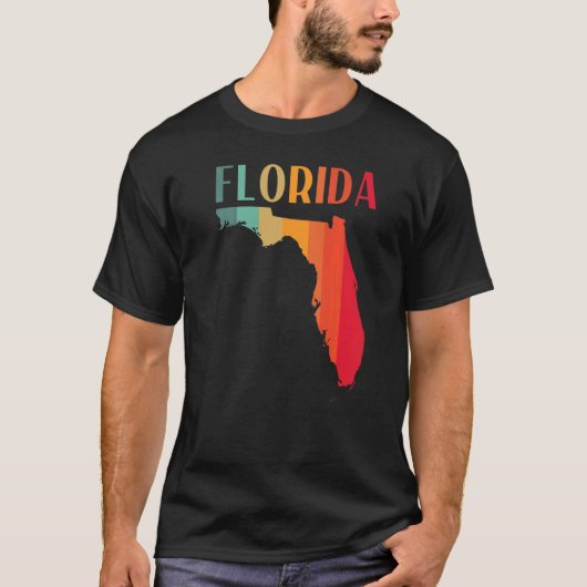Florida Summer Vacation  Floridian Home State Tシャツ (正面)