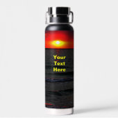 Florida Sunset ウォーターボトル (背面)