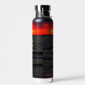 Florida Sunset ウォーターボトル (左面)