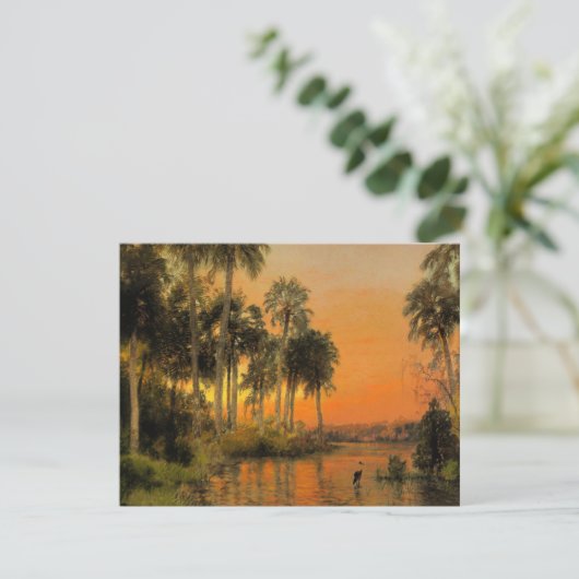 Florida Sunset, 絵画's by Herman Herzag カード (スタンド正面)