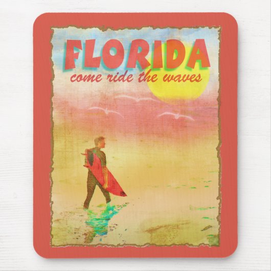 Florida Surfer マウスパッド (正面)