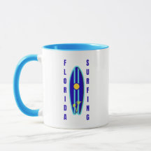 Florida Surfing Coffee Mug