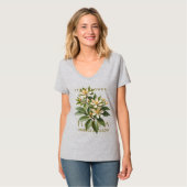 Florida Territory Flower Orange Blossom Design Tシャツ (正面フル)