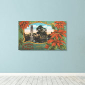 Florida the Sunshine州 キャンバスプリント (インサイチュ (ウッドフロア))