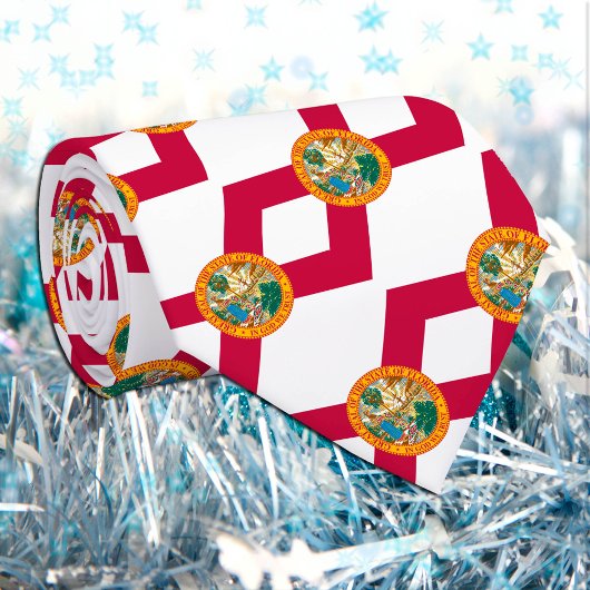 Florida Ties、米国ファッション、フロリダ州旗ビジネス ネクタイ