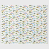 Florida Toile (Original Colors)  ラッピングペーパー (フラット)