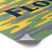 Florida Trail Travel Poster ポスター (角)