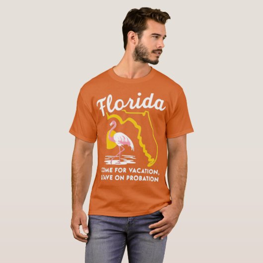 Florida Travel Tシャツ (正面フル)
