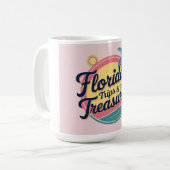 Florida Trips & Treasures Coffee Mug コーヒーマグカップ (正面左)