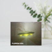 FLORIDA USA SPACESHIP UFO ARTポストカード ポストカード (スタンド正面)