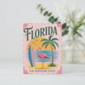 Florida USA Vintage Travel ポストカード (スタンド正面)