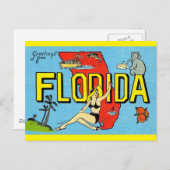 Florida Vintage Travelからの挨拶 – はがき (正面/裏面)