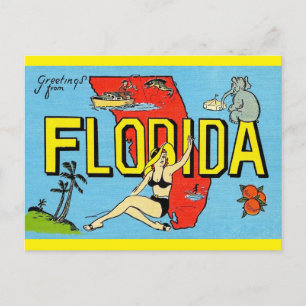 Florida Vintage Travelからの挨拶 – はがき