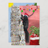 Florida Wildlife Christmas Flat Holiday Card シーズンカード (正面/裏面)