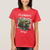 Florida Women's Dark T-Shirt Tシャツ (正面)