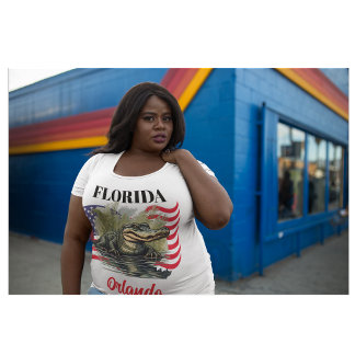 Florida Women's Plus Size T-Shirt  プラスサイズTシャツ