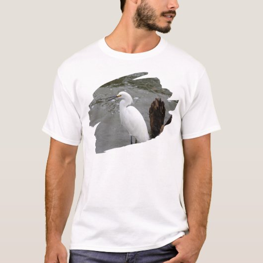 Florida's Singing Egret Tシャツ (正面)
