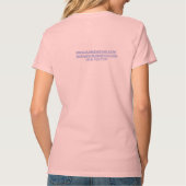 floridasingsのピンクのv首のワイシャツ tシャツ (裏面)