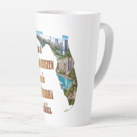 Floridian Citizen カフェラテマグ (右アングル)