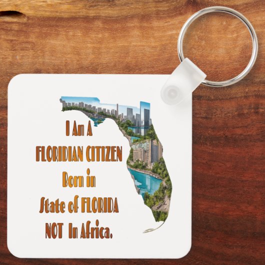 Floridian Citizen キーホルダー (裏面)