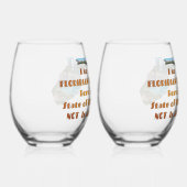 Floridian Citizen ステムなしワイングラス (正面)