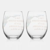 Floridian Citizen ステムなしワイングラス (右)