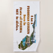 Floridian Citizen ビーチタオル (正面)