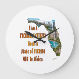 Floridian Citizen ラージ壁時計