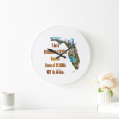 Floridian Citizen ラージ壁時計 (ホーム)