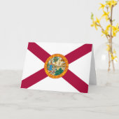 Floridian Flag, Flag of Florida カード (黄色い花)