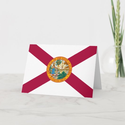 Floridian Flag, Flag of Florida カード (正面)