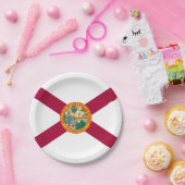Floridian Flag, Flag of Florida ペーパープレート (パーティー)