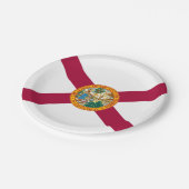 Floridian Flag, Flag of Florida ペーパープレート (アングル)