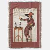 FloridoのVinos Finos - Sanlucar de Barrameda スローブランケット (正面縦)