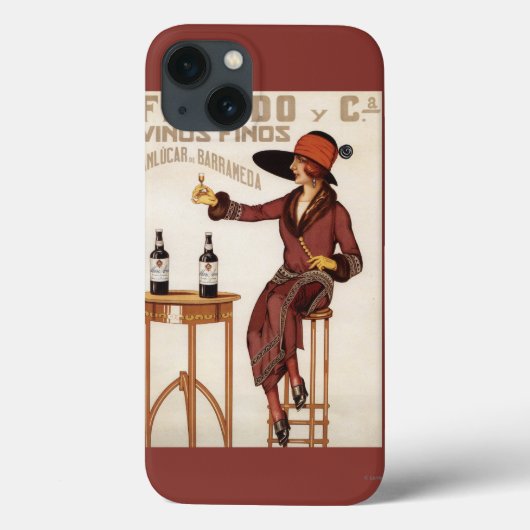 FloridoのVinos Finos - Sanlucar de Barrameda Case-Mate iPhoneケース (裏面)