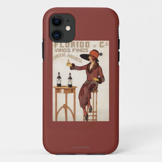 FloridoのVinos Finos - Sanlucar de Barrameda Case-Mate iPhoneケース (裏面)